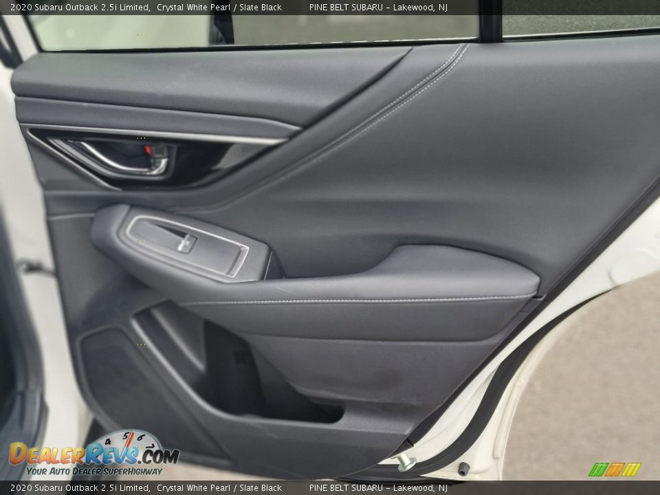 2020 Subaru Outback 2.5i Limited Crystal White Pearl / Slate Black Photo #26
