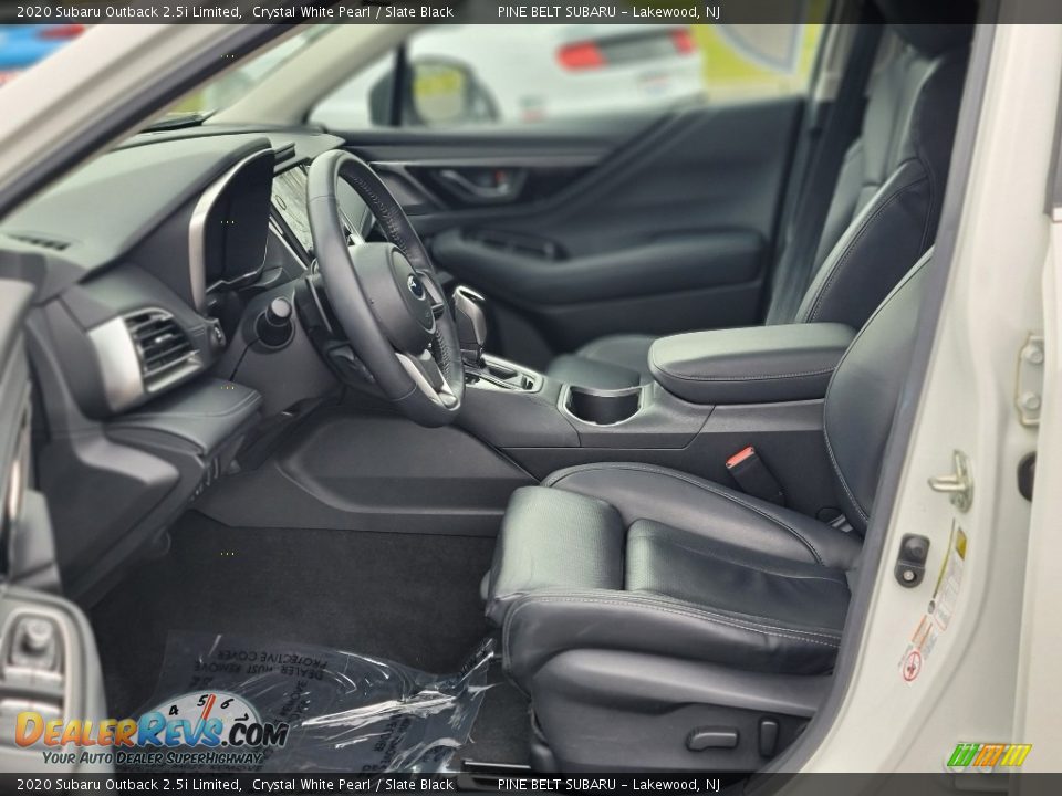 2020 Subaru Outback 2.5i Limited Crystal White Pearl / Slate Black Photo #34