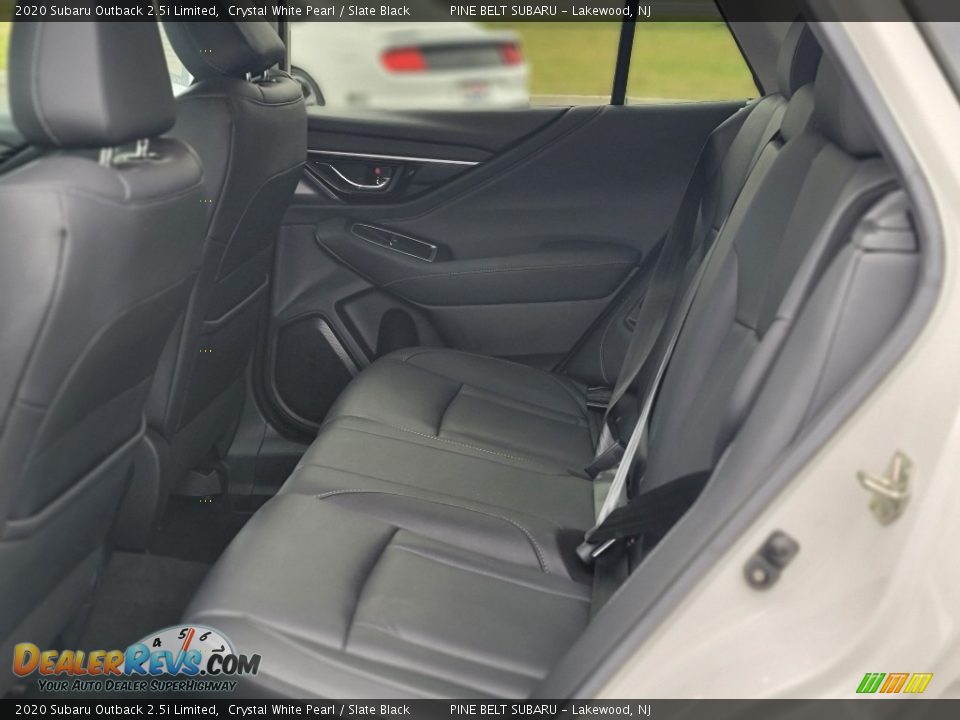 2020 Subaru Outback 2.5i Limited Crystal White Pearl / Slate Black Photo #36