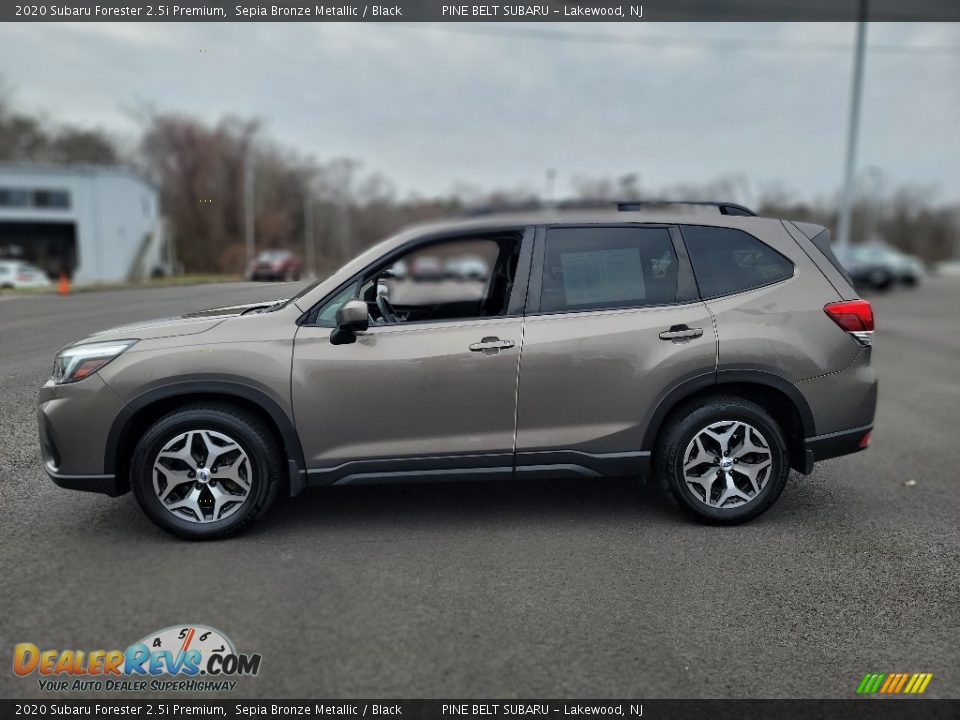 2020 Subaru Forester 2.5i Premium Sepia Bronze Metallic / Black Photo #16