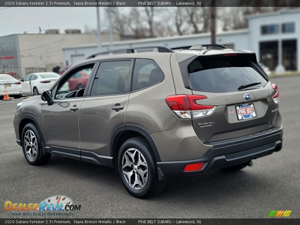 2020 Subaru Forester 2.5i Premium Sepia Bronze Metallic / Black Photo #18