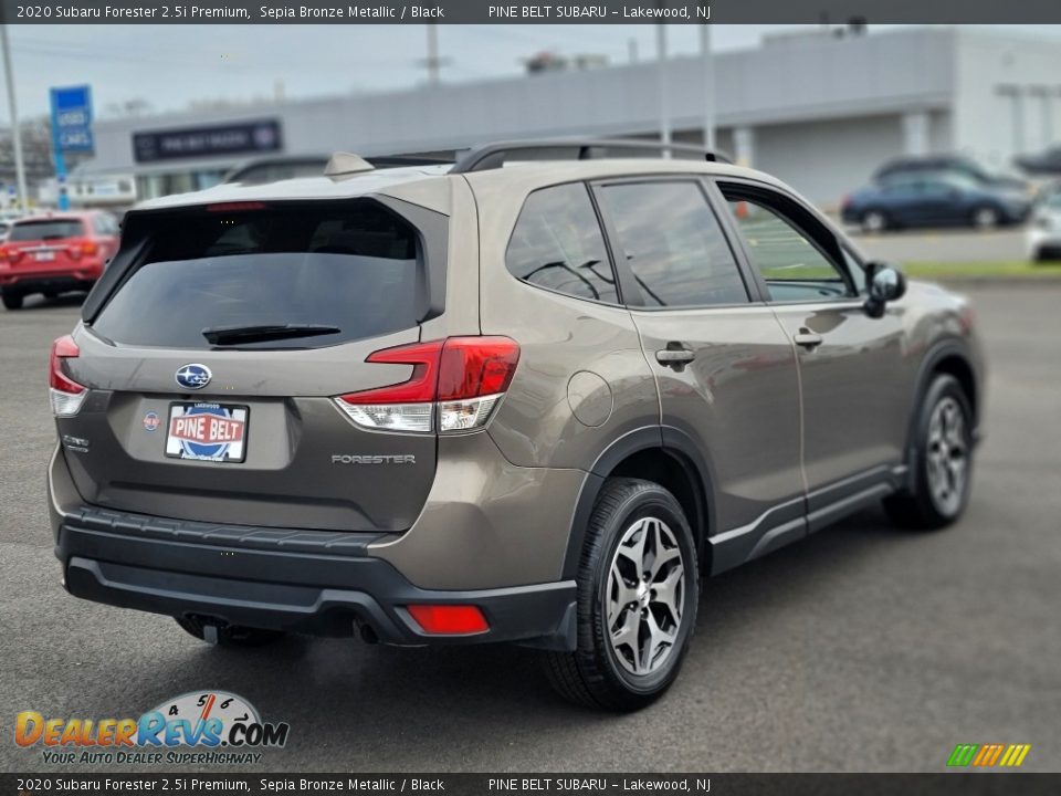 2020 Subaru Forester 2.5i Premium Sepia Bronze Metallic / Black Photo #20