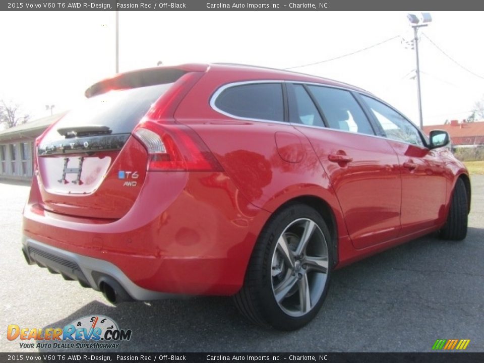 Passion Red 2015 Volvo V60 T6 AWD R-Design Photo #10