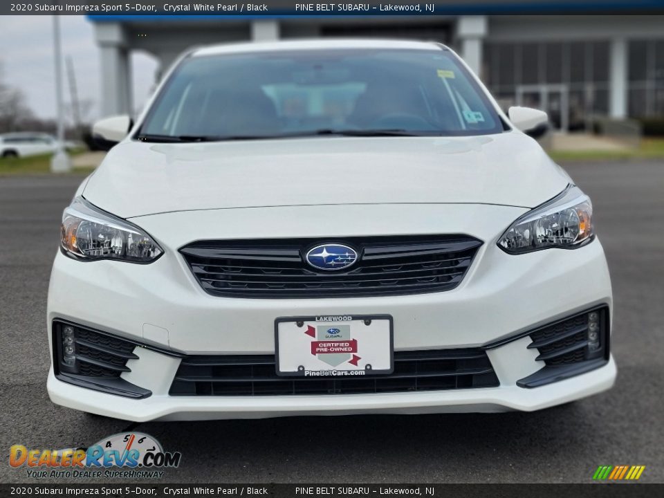 2020 Subaru Impreza Sport 5-Door Crystal White Pearl / Black Photo #12