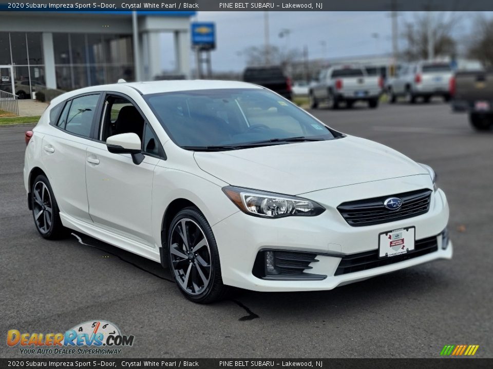 2020 Subaru Impreza Sport 5-Door Crystal White Pearl / Black Photo #13