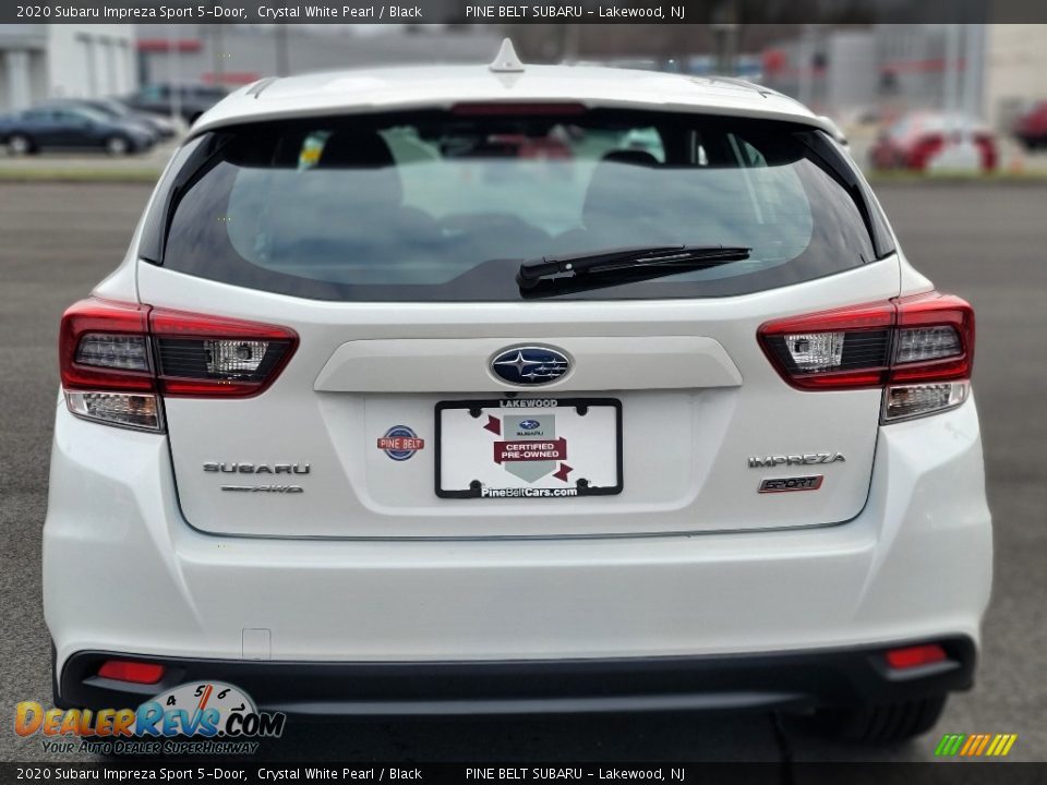 2020 Subaru Impreza Sport 5-Door Crystal White Pearl / Black Photo #18