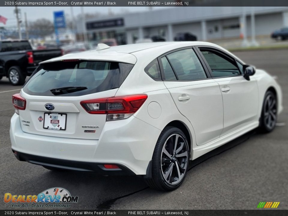 2020 Subaru Impreza Sport 5-Door Crystal White Pearl / Black Photo #19