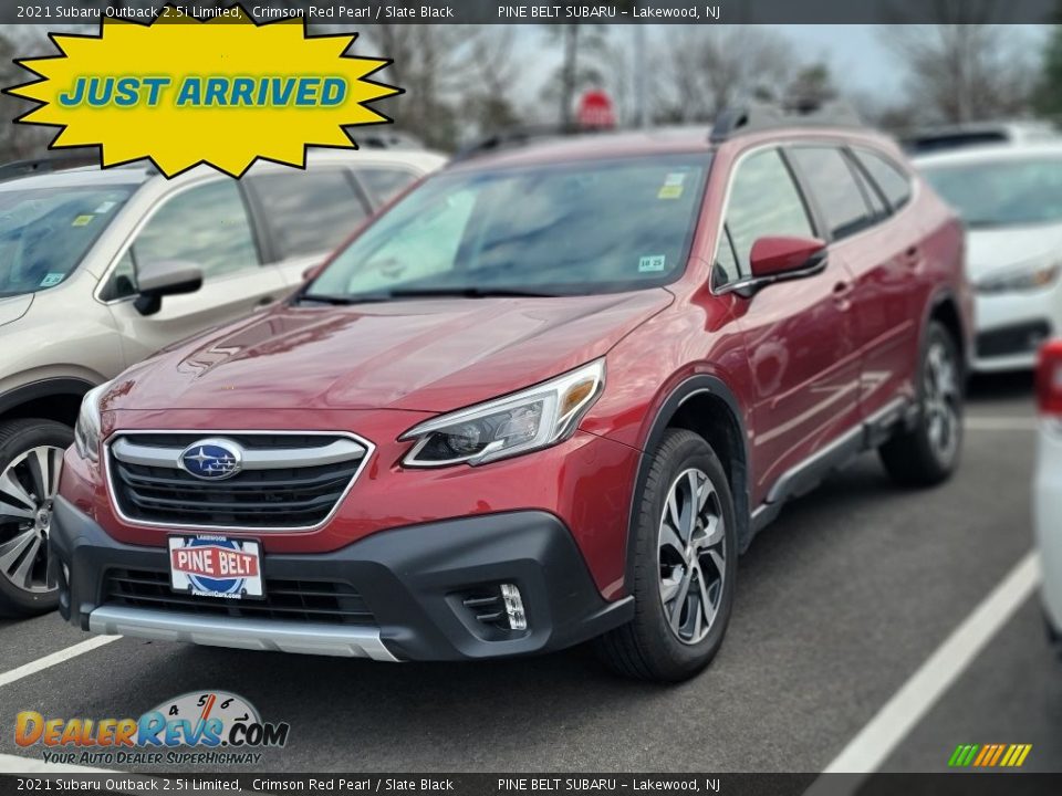 2021 Subaru Outback 2.5i Limited Crimson Red Pearl / Slate Black Photo #1