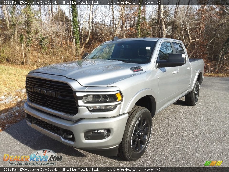 2022 Ram 2500 Laramie Crew Cab 4x4 Billet Silver Metallic / Black Photo #2