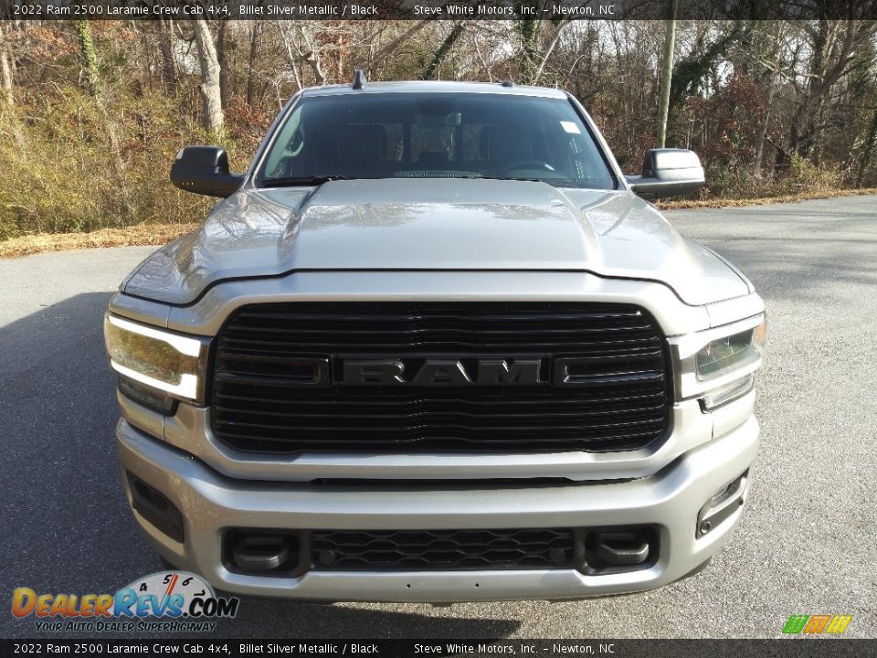 2022 Ram 2500 Laramie Crew Cab 4x4 Billet Silver Metallic / Black Photo #3