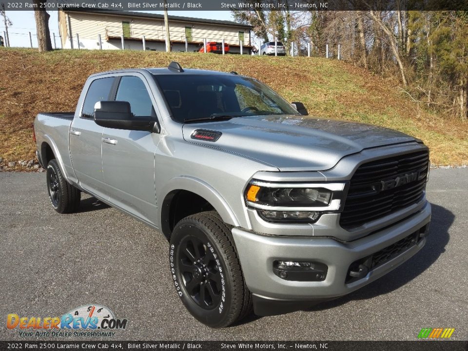 2022 Ram 2500 Laramie Crew Cab 4x4 Billet Silver Metallic / Black Photo #4