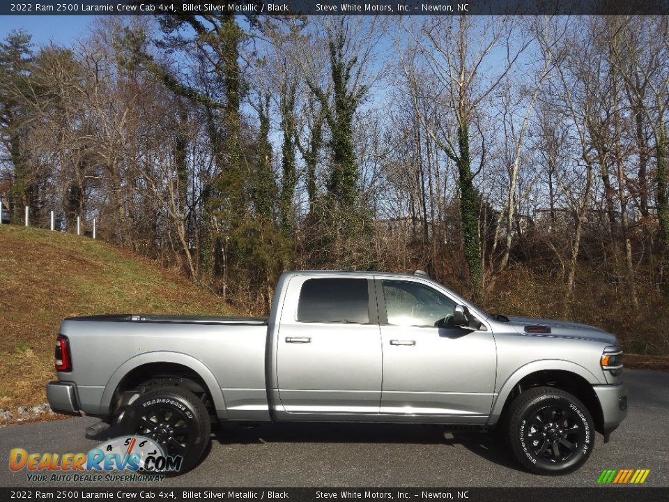 2022 Ram 2500 Laramie Crew Cab 4x4 Billet Silver Metallic / Black Photo #5