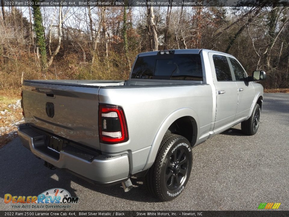 2022 Ram 2500 Laramie Crew Cab 4x4 Billet Silver Metallic / Black Photo #6