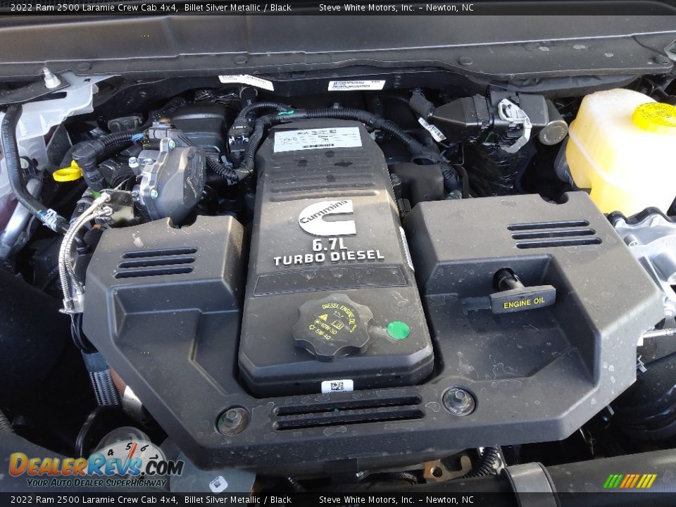 2022 Ram 2500 Laramie Crew Cab 4x4 Billet Silver Metallic / Black Photo #10