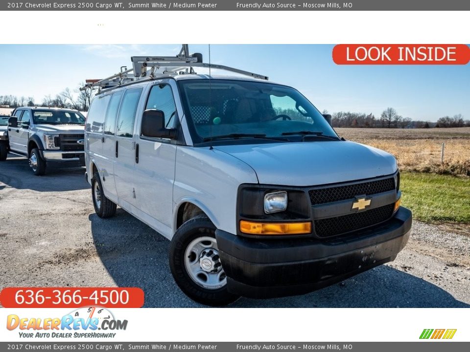 2017 Chevrolet Express 2500 Cargo WT Summit White / Medium Pewter Photo #1