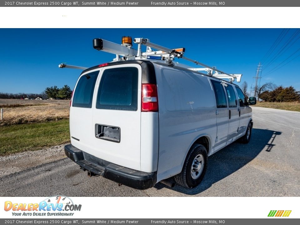 2017 Chevrolet Express 2500 Cargo WT Summit White / Medium Pewter Photo #7