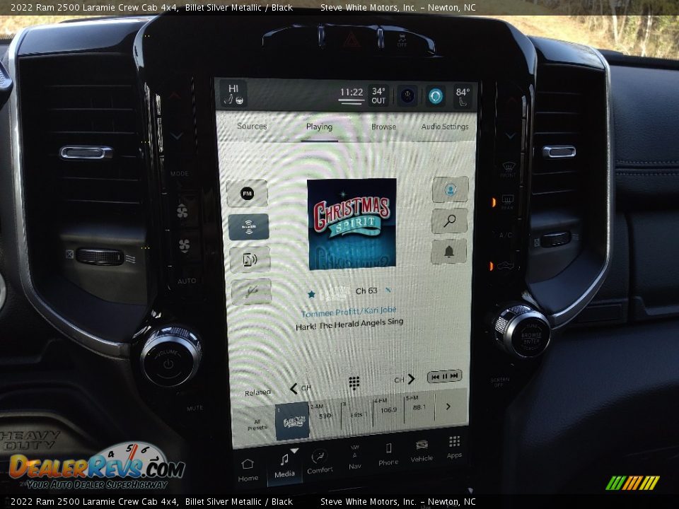 2022 Ram 2500 Laramie Crew Cab 4x4 Billet Silver Metallic / Black Photo #24
