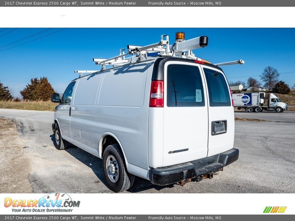 2017 Chevrolet Express 2500 Cargo WT Summit White / Medium Pewter Photo #9