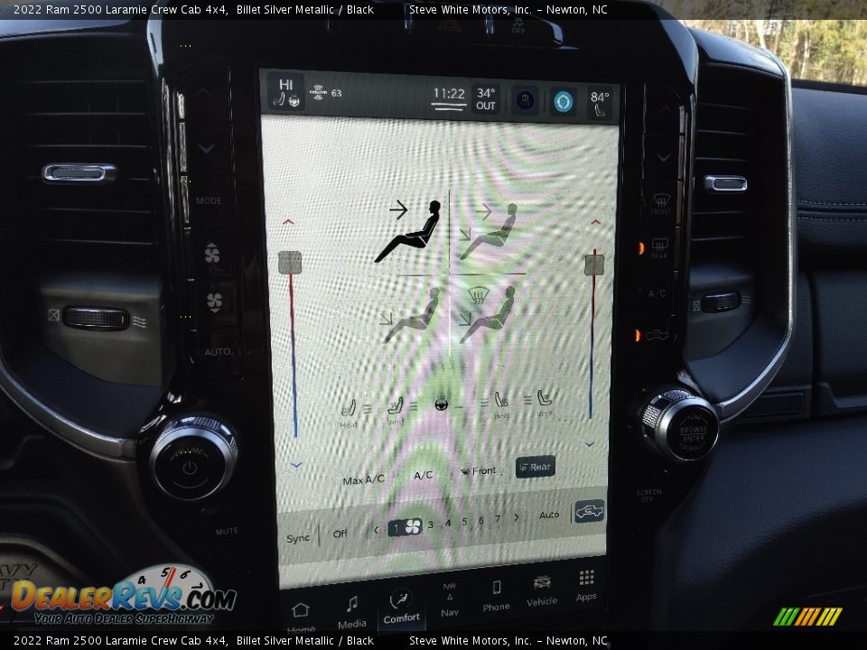2022 Ram 2500 Laramie Crew Cab 4x4 Billet Silver Metallic / Black Photo #26