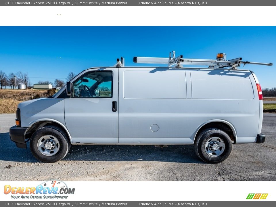 2017 Chevrolet Express 2500 Cargo WT Summit White / Medium Pewter Photo #10