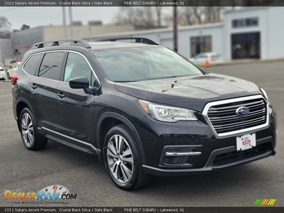 2021 Subaru Ascent Premium Crystal Black Silica / Slate Black Photo #16