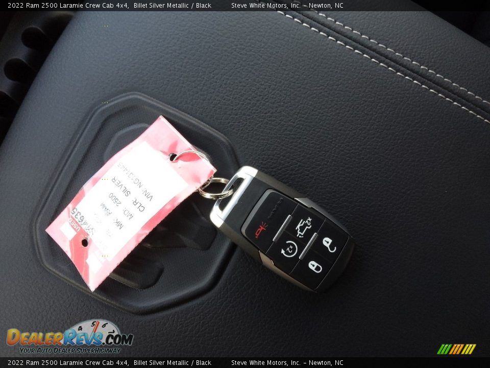 2022 Ram 2500 Laramie Crew Cab 4x4 Billet Silver Metallic / Black Photo #34