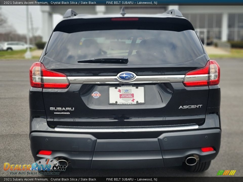 2021 Subaru Ascent Premium Crystal Black Silica / Slate Black Photo #21