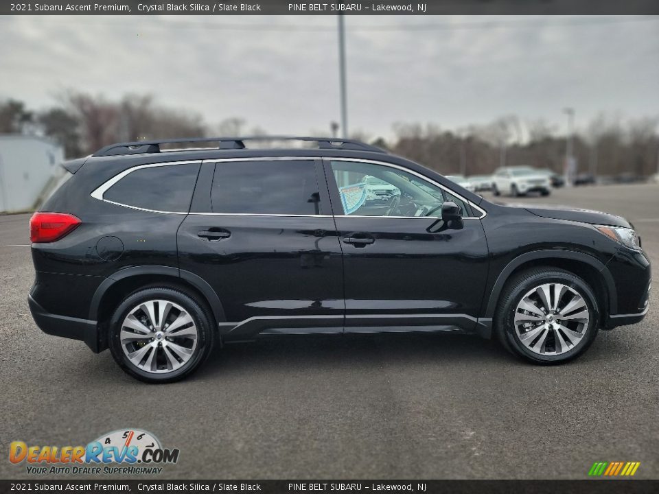 2021 Subaru Ascent Premium Crystal Black Silica / Slate Black Photo #23