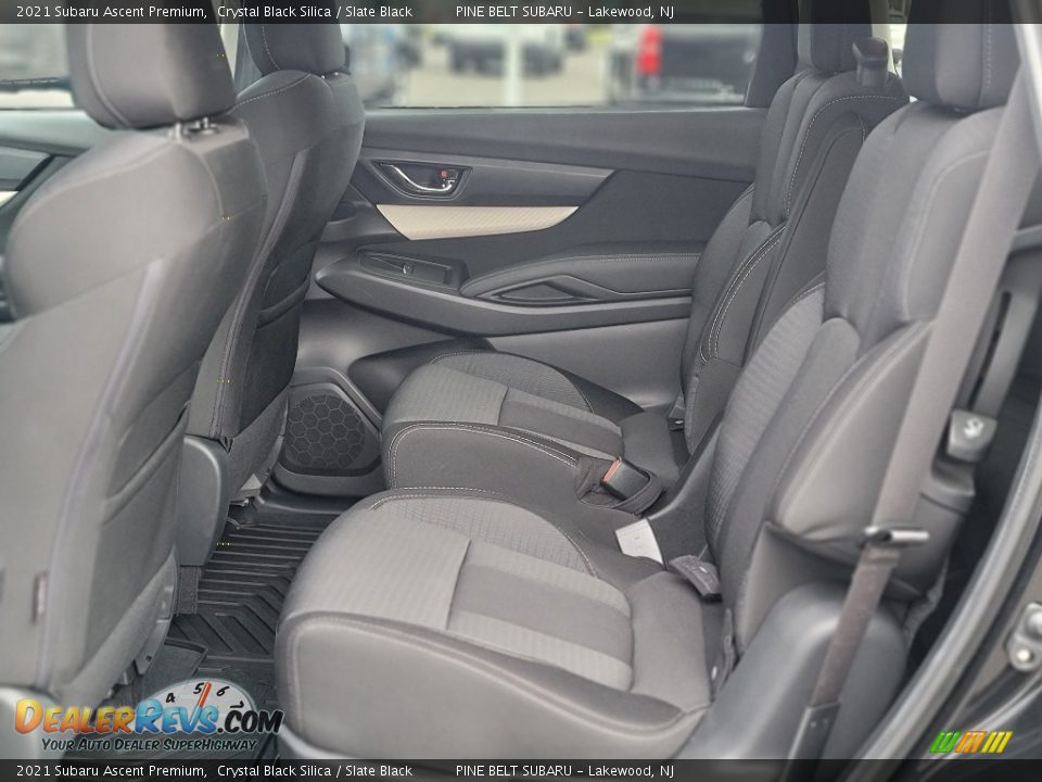 2021 Subaru Ascent Premium Crystal Black Silica / Slate Black Photo #33