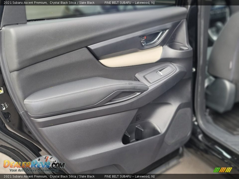 2021 Subaru Ascent Premium Crystal Black Silica / Slate Black Photo #34