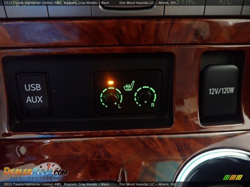 2013 Toyota Highlander Limited 4WD Magnetic Gray Metallic / Black Photo #3