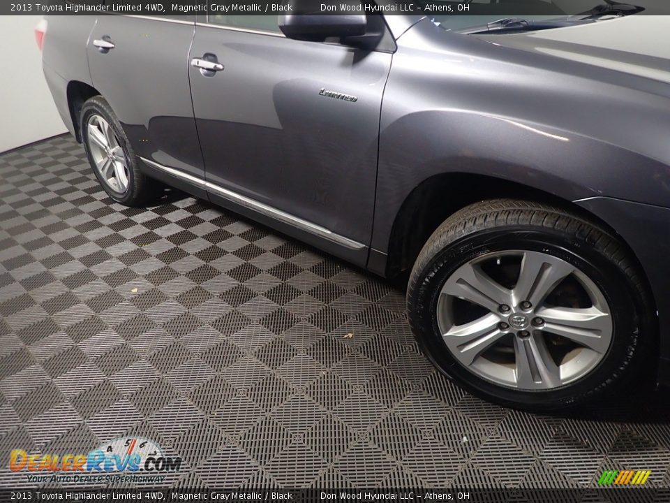 2013 Toyota Highlander Limited 4WD Magnetic Gray Metallic / Black Photo #6