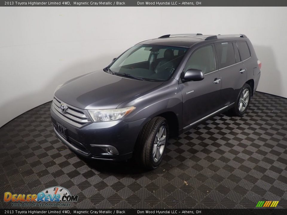 2013 Toyota Highlander Limited 4WD Magnetic Gray Metallic / Black Photo #11