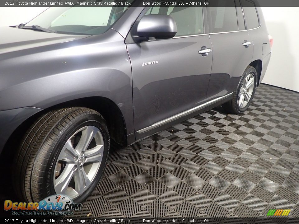 2013 Toyota Highlander Limited 4WD Magnetic Gray Metallic / Black Photo #12