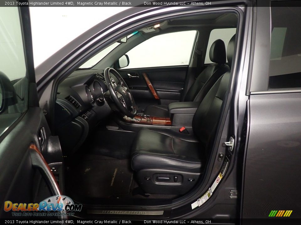 2013 Toyota Highlander Limited 4WD Magnetic Gray Metallic / Black Photo #24