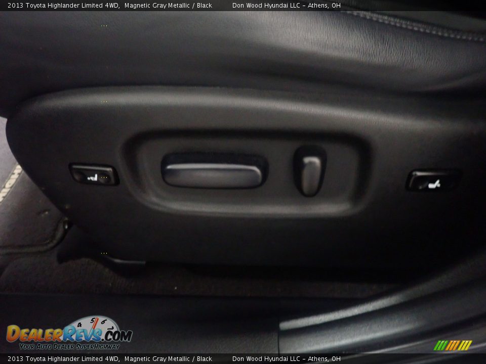 2013 Toyota Highlander Limited 4WD Magnetic Gray Metallic / Black Photo #25
