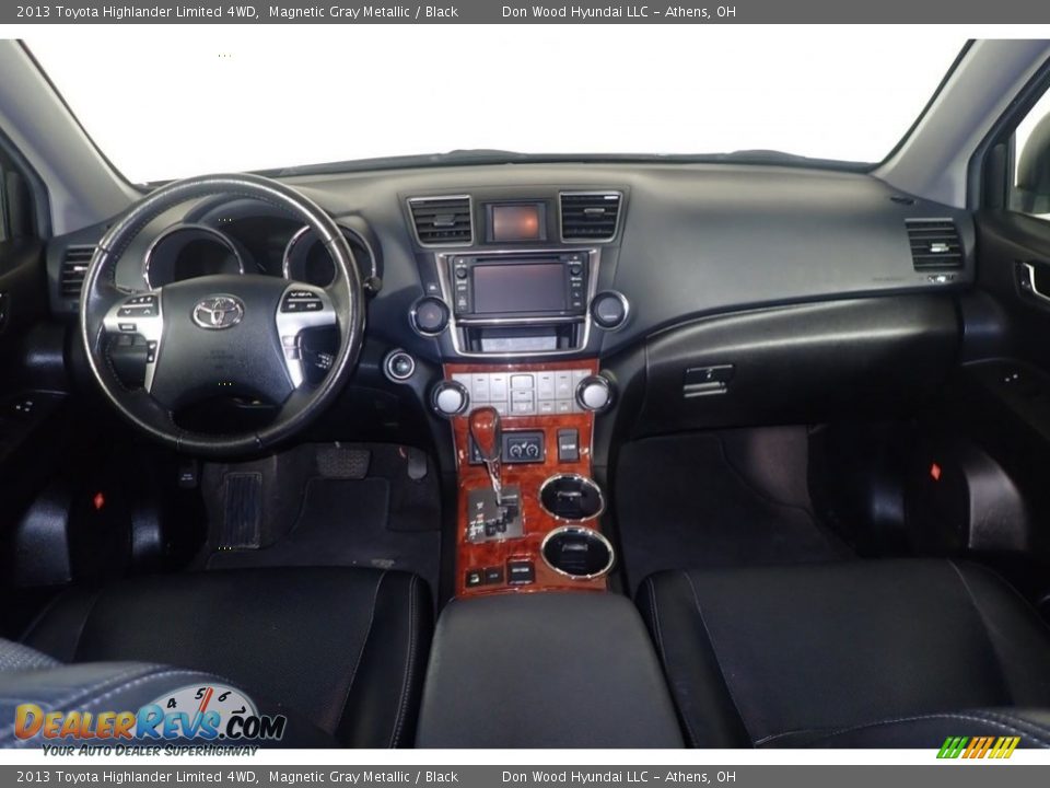 2013 Toyota Highlander Limited 4WD Magnetic Gray Metallic / Black Photo #26