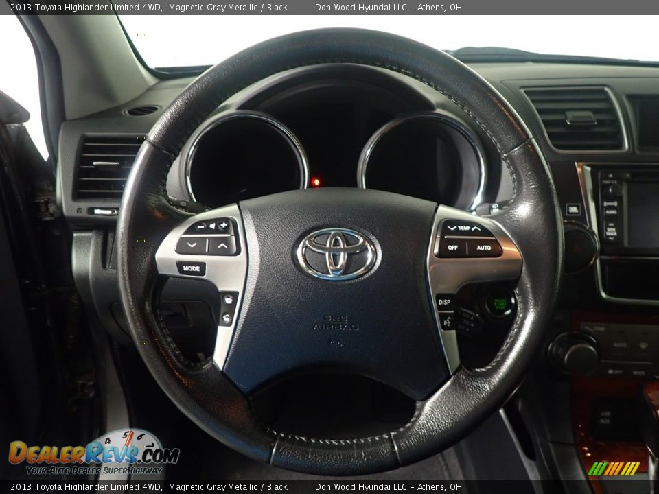 2013 Toyota Highlander Limited 4WD Magnetic Gray Metallic / Black Photo #29