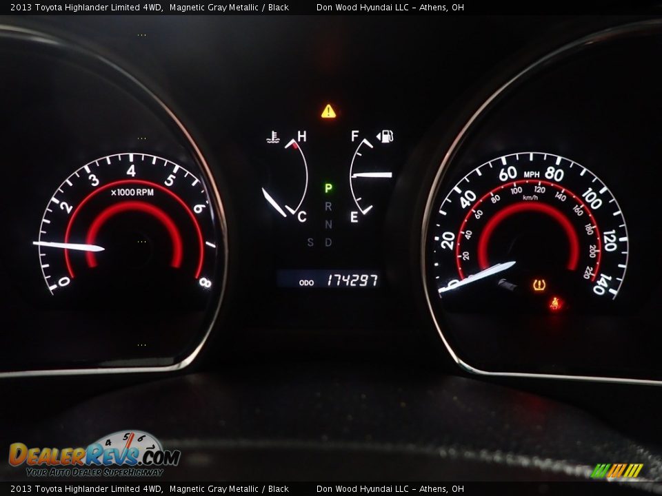 2013 Toyota Highlander Limited 4WD Magnetic Gray Metallic / Black Photo #30