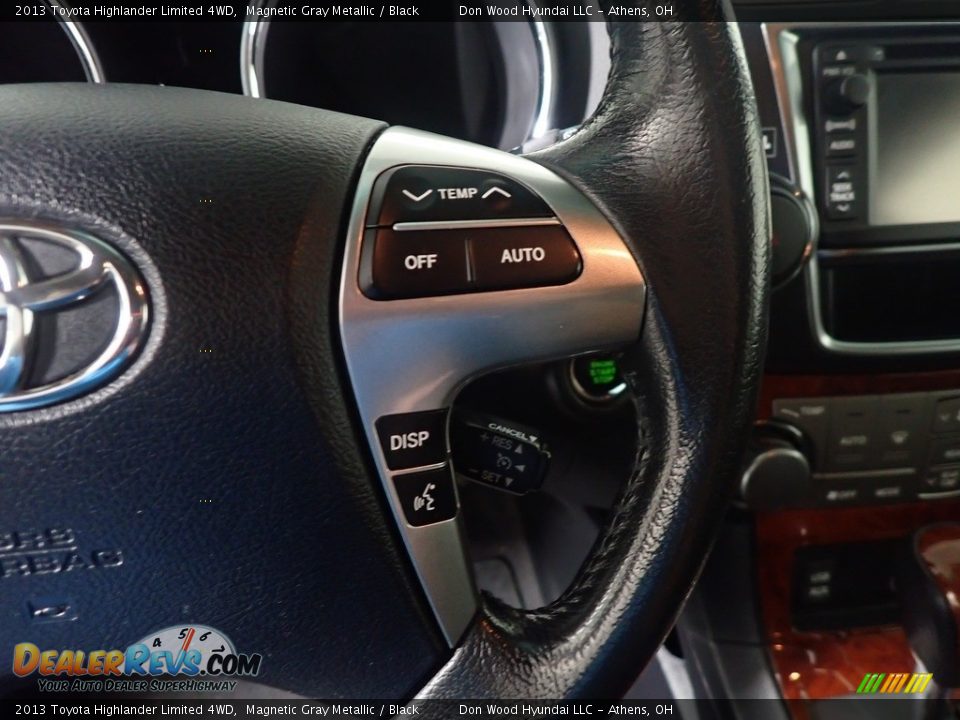 2013 Toyota Highlander Limited 4WD Magnetic Gray Metallic / Black Photo #32