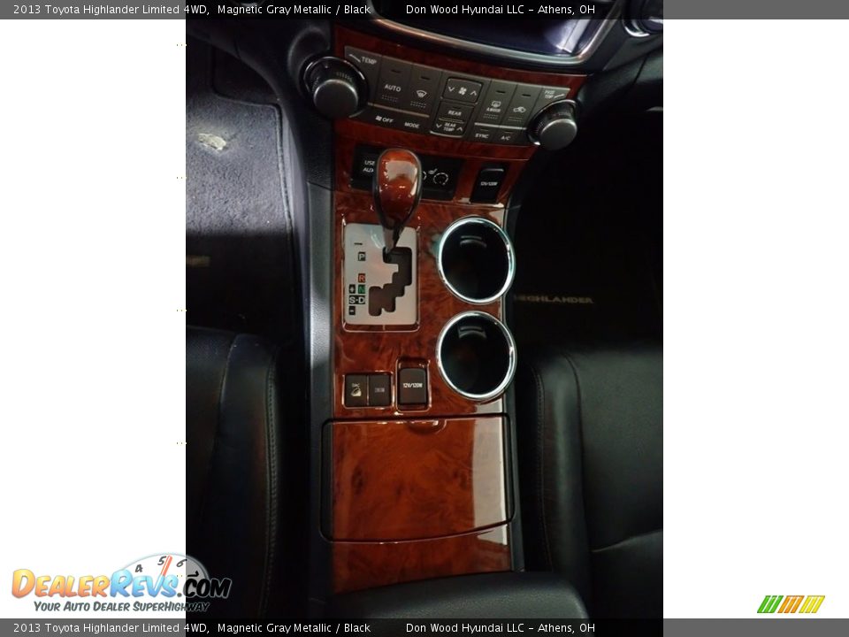2013 Toyota Highlander Limited 4WD Magnetic Gray Metallic / Black Photo #34