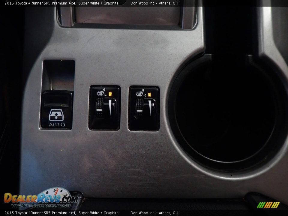 2015 Toyota 4Runner SR5 Premium 4x4 Super White / Graphite Photo #3