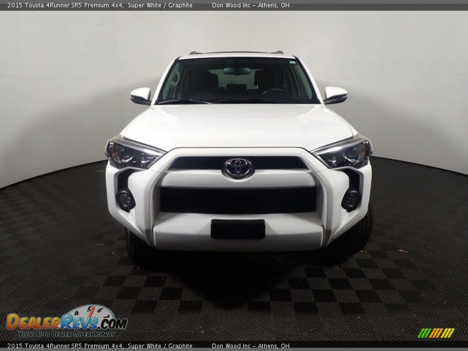 2015 Toyota 4Runner SR5 Premium 4x4 Super White / Graphite Photo #8