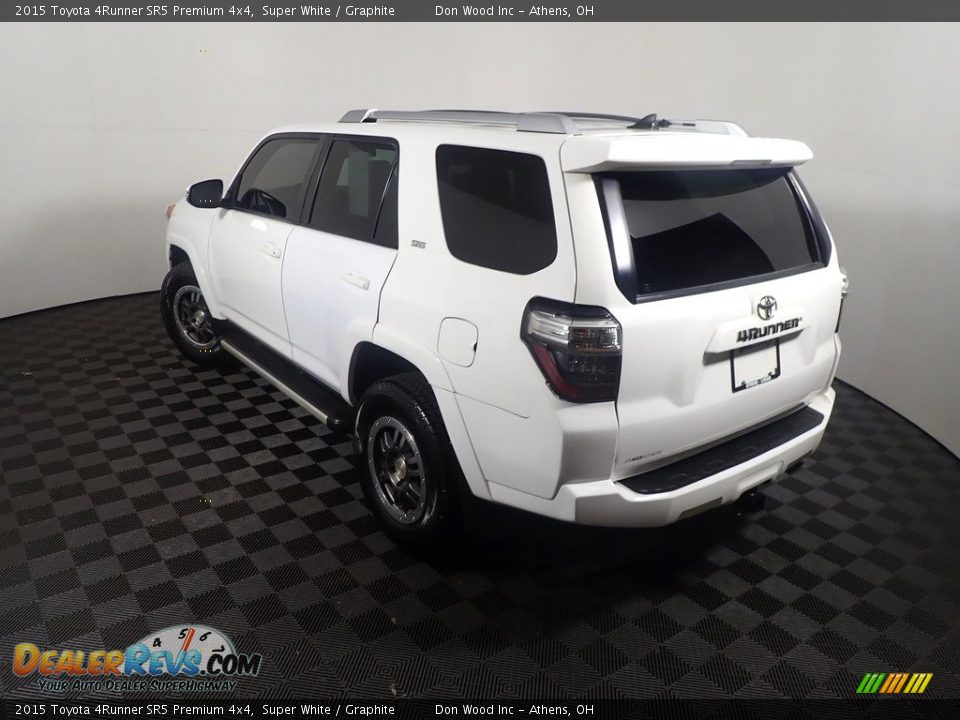 2015 Toyota 4Runner SR5 Premium 4x4 Super White / Graphite Photo #15