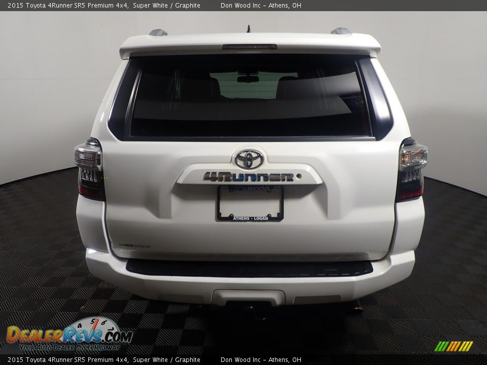 2015 Toyota 4Runner SR5 Premium 4x4 Super White / Graphite Photo #16
