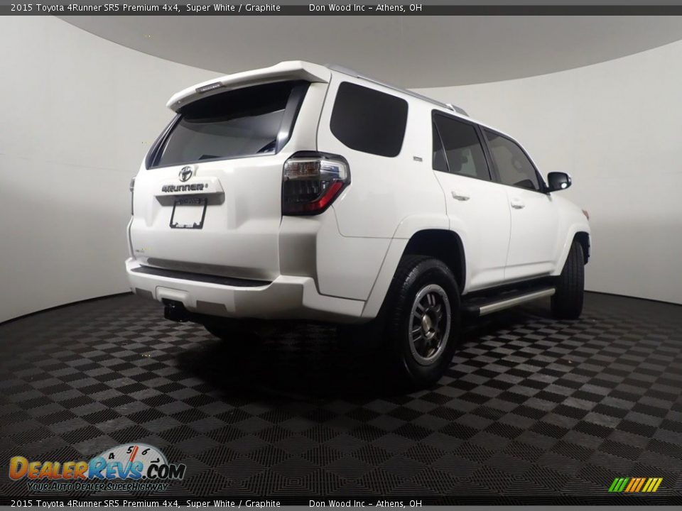 2015 Toyota 4Runner SR5 Premium 4x4 Super White / Graphite Photo #19