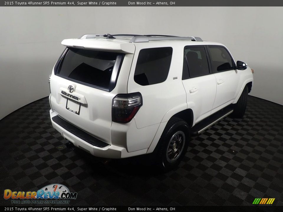 2015 Toyota 4Runner SR5 Premium 4x4 Super White / Graphite Photo #20