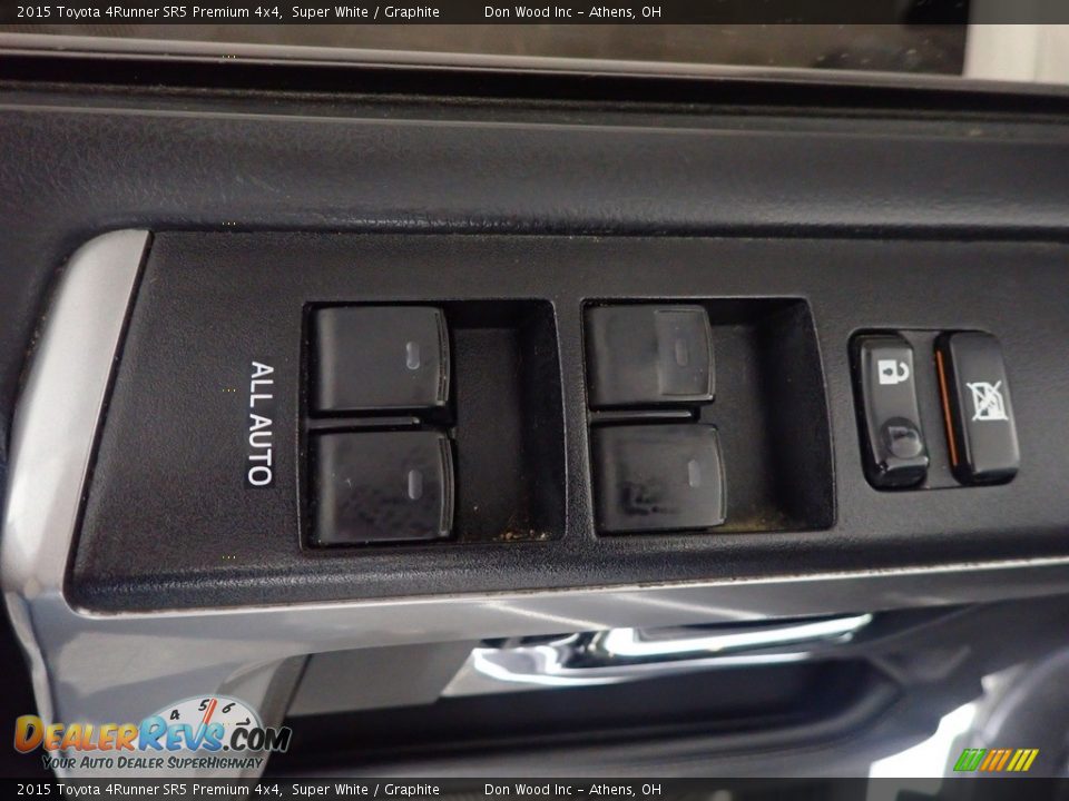 2015 Toyota 4Runner SR5 Premium 4x4 Super White / Graphite Photo #24