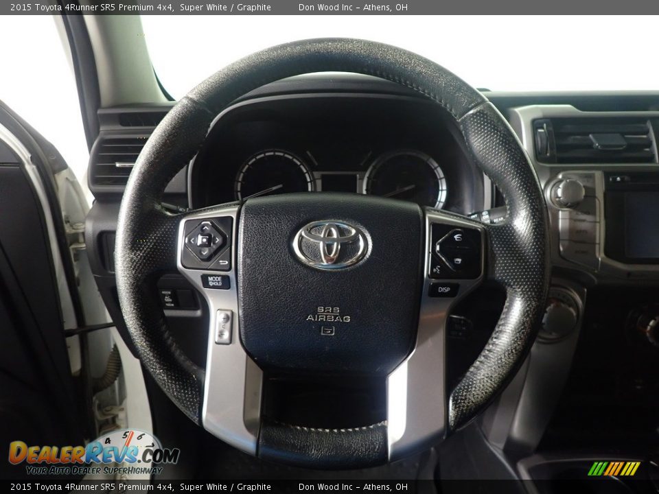2015 Toyota 4Runner SR5 Premium 4x4 Super White / Graphite Photo #30