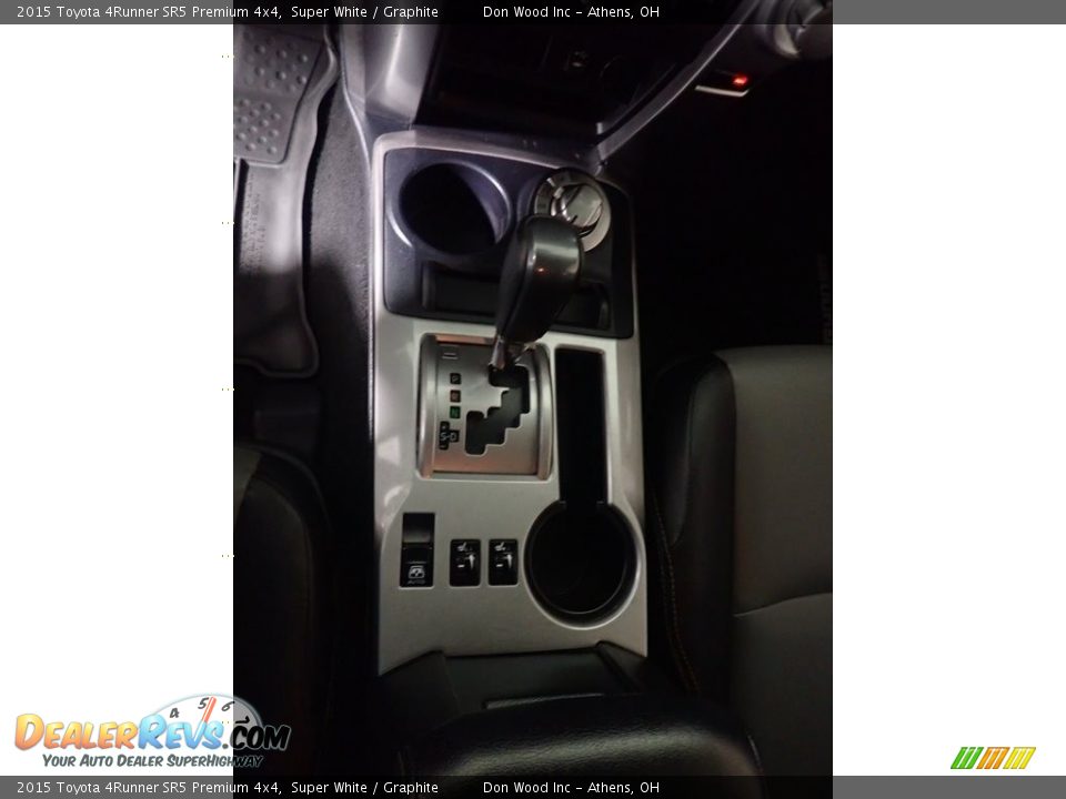 2015 Toyota 4Runner SR5 Premium 4x4 Super White / Graphite Photo #35